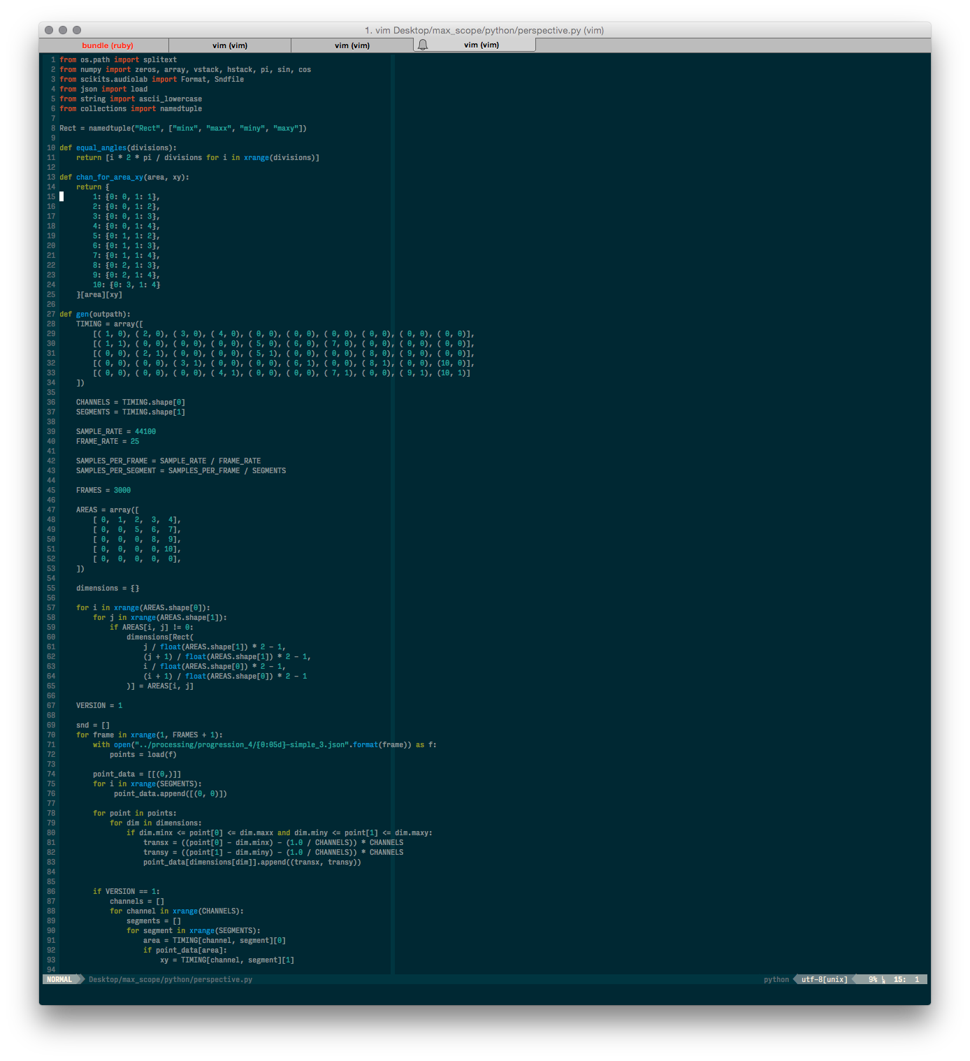 Python example